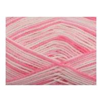 King Cole Baby Candystripe Knitting Yarn DK 435 Strawberry