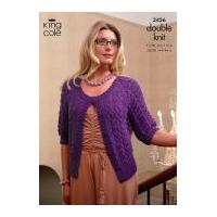 king cole ladies cardigans baby alpaca knitting pattern 3456 dk