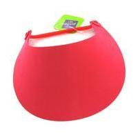 Kids Red Foam Visor