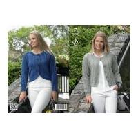 king cole ladies cardigans merino knitting pattern 4071 dk