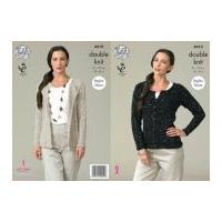 king cole ladies raglan cardigans galaxy knitting pattern 4410 dk