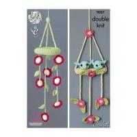 King Cole Baby Mobiles Cherish Crochet Pattern 9037 DK