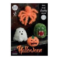 King Cole Halloween Monsters Toys Tinsel Knitting Pattern 9052 Chunky