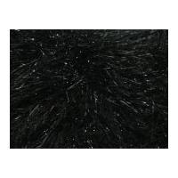 King Cole Tinsel Knitting Yarn Chunky 230 Black