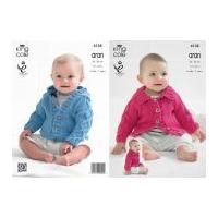 king cole baby raglan cardigans big value recycled knitting pattern 41 ...