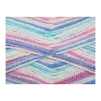 King Cole Baby Candystripe Knitting Yarn DK 1657 Bubblegum