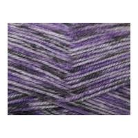 King Cole Fashion Combo Knitting Yarn Aran 2331 Hint of Purple