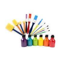 Kids Brushes and Ready Mix Paint Bundle
