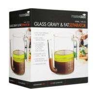 Kitchen Craft Master Class Glass Gravy / Fat Separator (450ml)