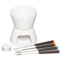 Kitchen Craft Chocolate Fondue Set with Four Forks