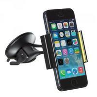 Kit Premium Mini In-Car Smartphone Holder Black HOLSUCMINI