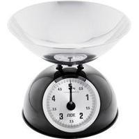 Kitchen scales analogue ADE KM 862 Luisa Weight range=5 kg Black