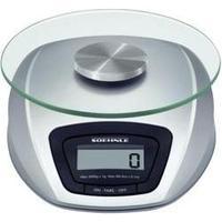 Kitchen scales digital Soehnle Siena Weight range=3 kg Silver