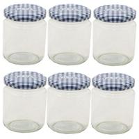 kilner round twist top jar 288ml glass 6 pack