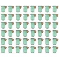 kilner coloured clip top jar 1l green 48 pack