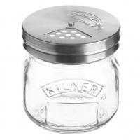 Kilner Jar With Shaker Lid 250ml, Glass, Single