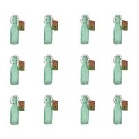 kilner coloured clip top bottles 250ml green 12 pack