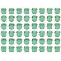 Kilner Coloured Clip Top Jar 0.5L, Green, 48 pack