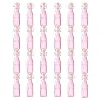 kilner coloured clip top bottles 250ml pink 24 pack