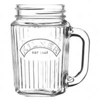 Kilner Vintage Handled Jar 400ml, Glass, Single