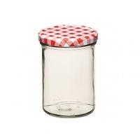 Kitchen Craft Glass Preserving Jar With Lid 440ml 1lb, 440ml / 1lb Preserving Jar, 24 Pack