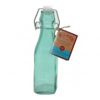 kilner coloured clip top bottles 250ml blue single