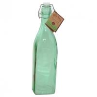 Kilner Coloured Clip Top Bottles 1L, Green, Single