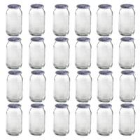 kilner round twist top jar 725ml glass 24 pack