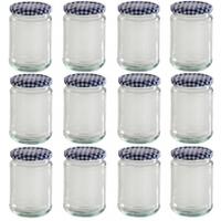 kilner round twist top jar 370ml glass 12 pack