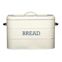 Kitchen Craft Living Nostalgia Bread Bin, Cream, One Size