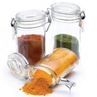 Kitchen Craft Mini Clip Top Glass Jar
