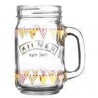 kilner decorative handled jar bunting single