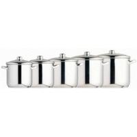 kitchen craft master class stainless steel stockpot 20 cm 55 litres