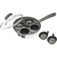 Kitchen Craft 4 Cup Egg Poacher Set