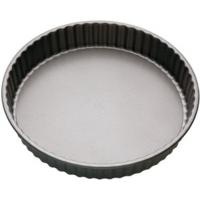 kitchen craft master class non stick 18cm loose base fluted quiche tin