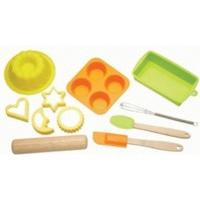 Kitchen Craft Let\'s Make Children\'s Silicone Bakeware Set 11 Piece