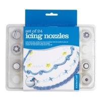 Kitchen Craft Sweetly Does It 24 Piece Icing Nozzle Set