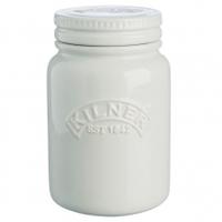 Kilner Ceramic Storage Jar, Moonlight Grey, Single