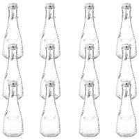 kilner clip top water bottle 450ml glass 12 pack