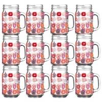 kilner decorative handled jar fruit cocktail 12 pack