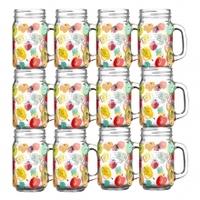 kilner decorative handled jar fruit punch 12 pack