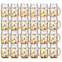 Kilner Decorative Handled Jar, Fruit Punch, 24 Pack