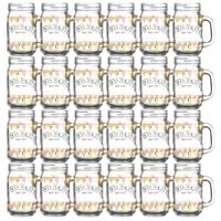 Kilner Decorative Handled Jar, Bunting, 24 Pack