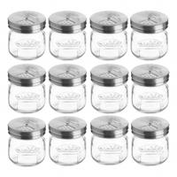 Kilner Jar With Shaker Lid 250ml, Glass, 12 Pack