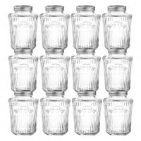 kilner vintage preserve jar 1l glass 12 pack