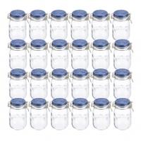 kilner ceramic lid cliptop 10l blue ceramic 24 pack