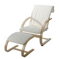 kiddicare nursery chair and stool natural