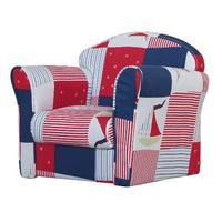 Kidsaw Mini Armchair Blue Patchwork