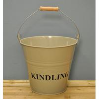 Kindling Wood Bucket - Clay by Garden Trading