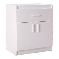 kiddicare chloe dresser white